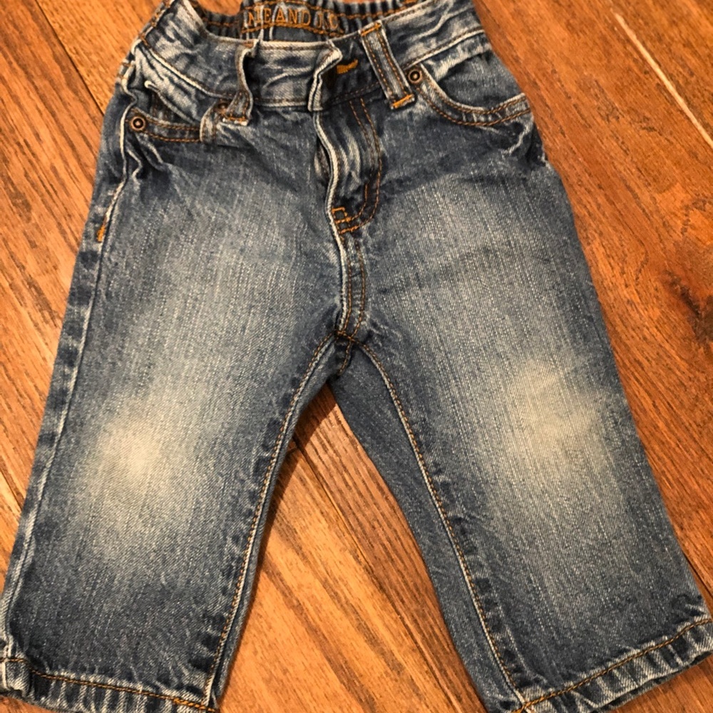 Janie and Jack denim jeans NWOT 12m